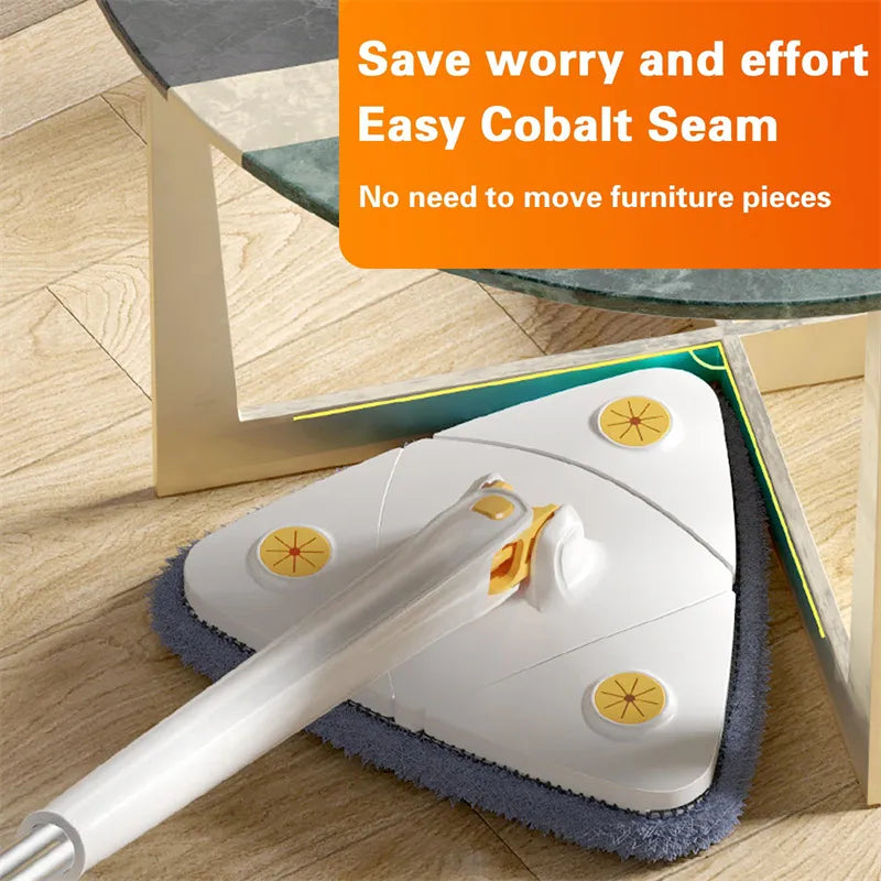 Extendable Triangle Mop 360 Rotatable By Hom Dekor